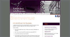 Desktop Screenshot of edjd.ch